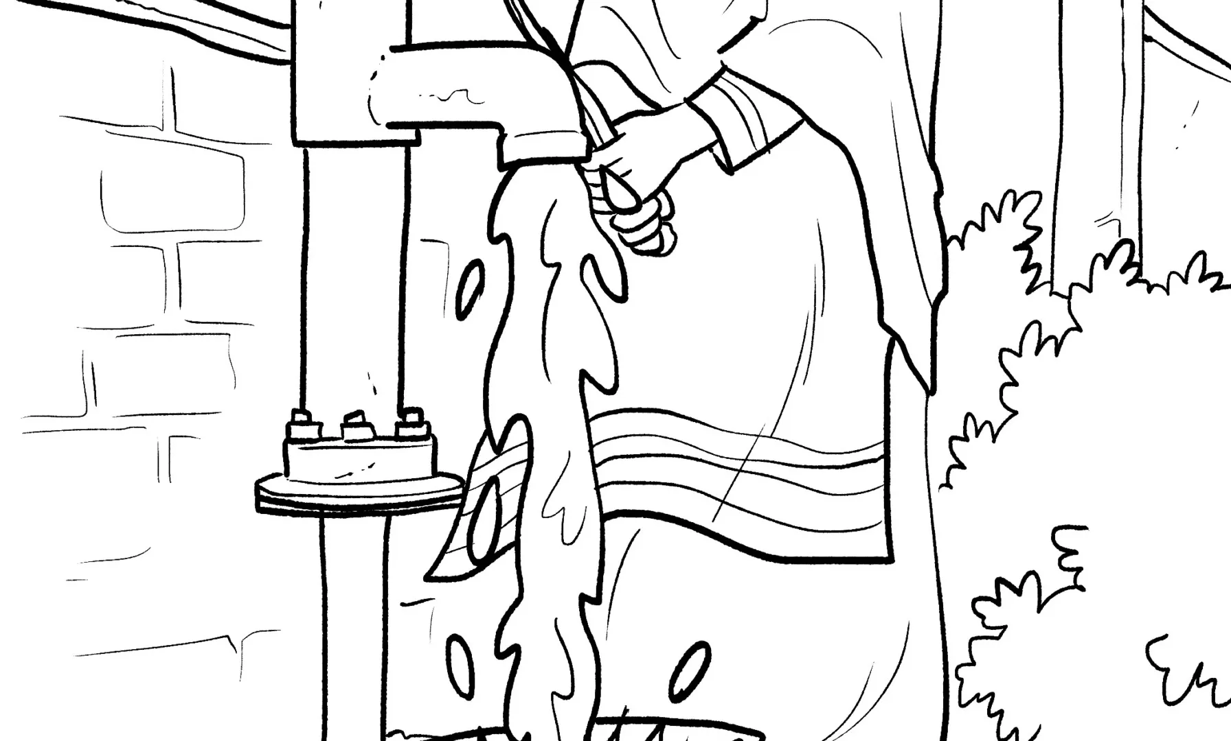 Kleurplaat Nepal, Bijzondere Noden